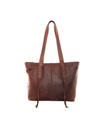 Concealed Carry Reagan Medium Leather Tote