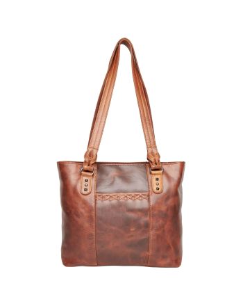 Concealed Carry Peyton Leather Tote for Women by Lady Conceal