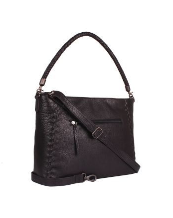 Concealed Carry Lacey Leather Tote